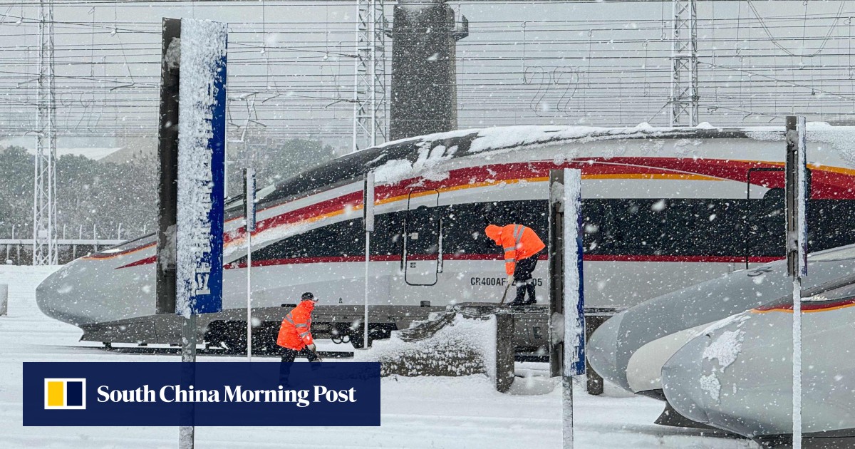 Blizzards and extreme weather could disrupt China’s Lunar New Year travel