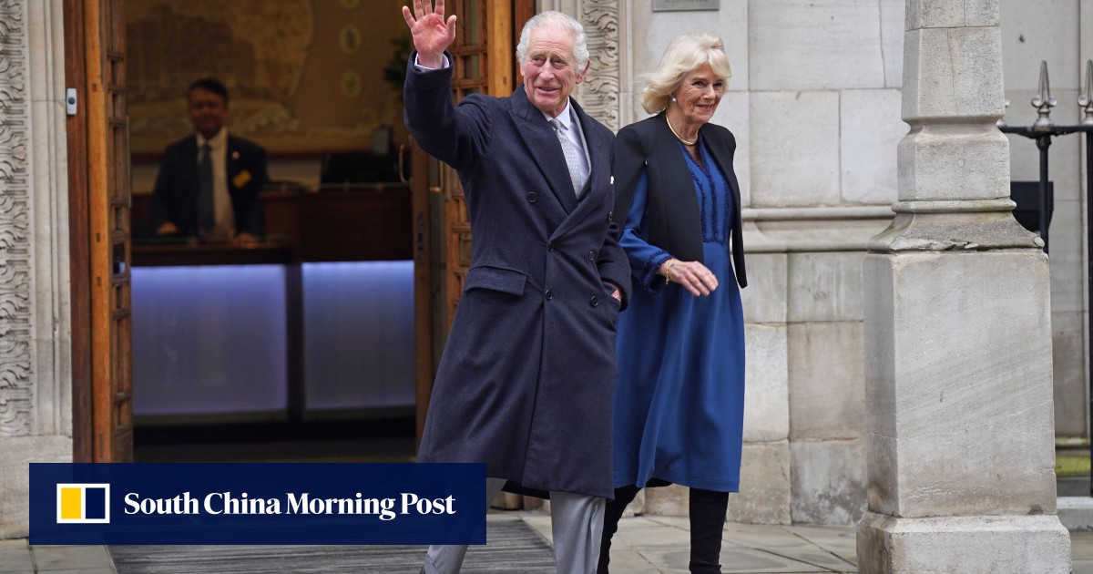 Britain’s King Charles and Kate Middleton leave hospital after planned treatments