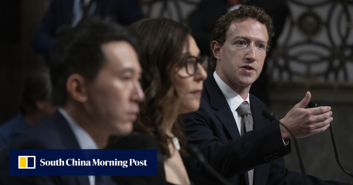 Meta, TikTok and X CEOs grilled on child exploitation by US lawmakers