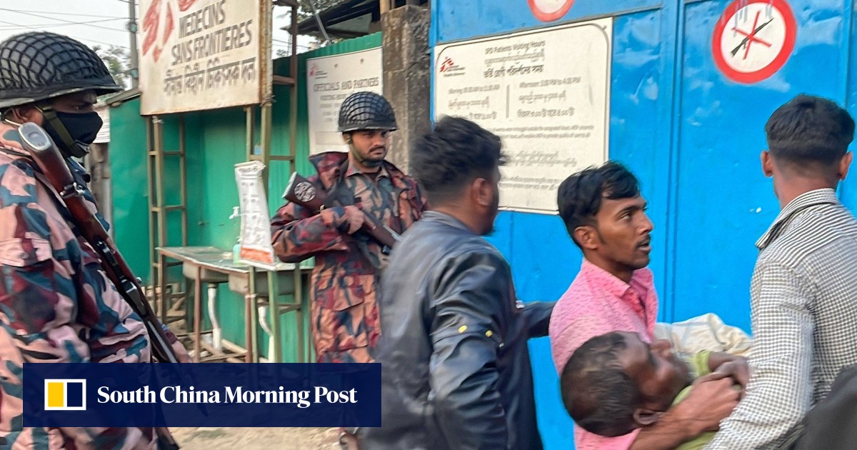 Myanmar border guards flee to Bangladesh amid clashes with rebel Arakan Army fighters