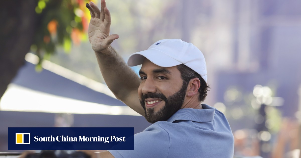 El Salvador’s President Nayib Bukele declares ‘record’ victory in election