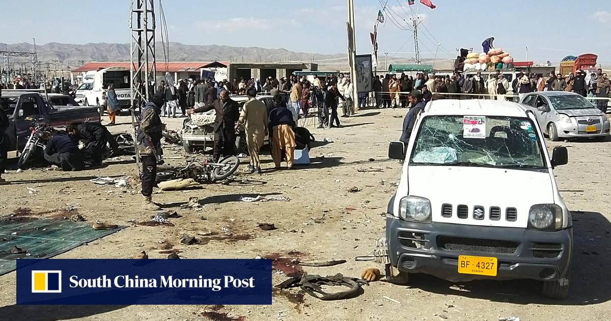 Pakistan election: 26 killed in blasts near independent candidates’ offices on eve of polls