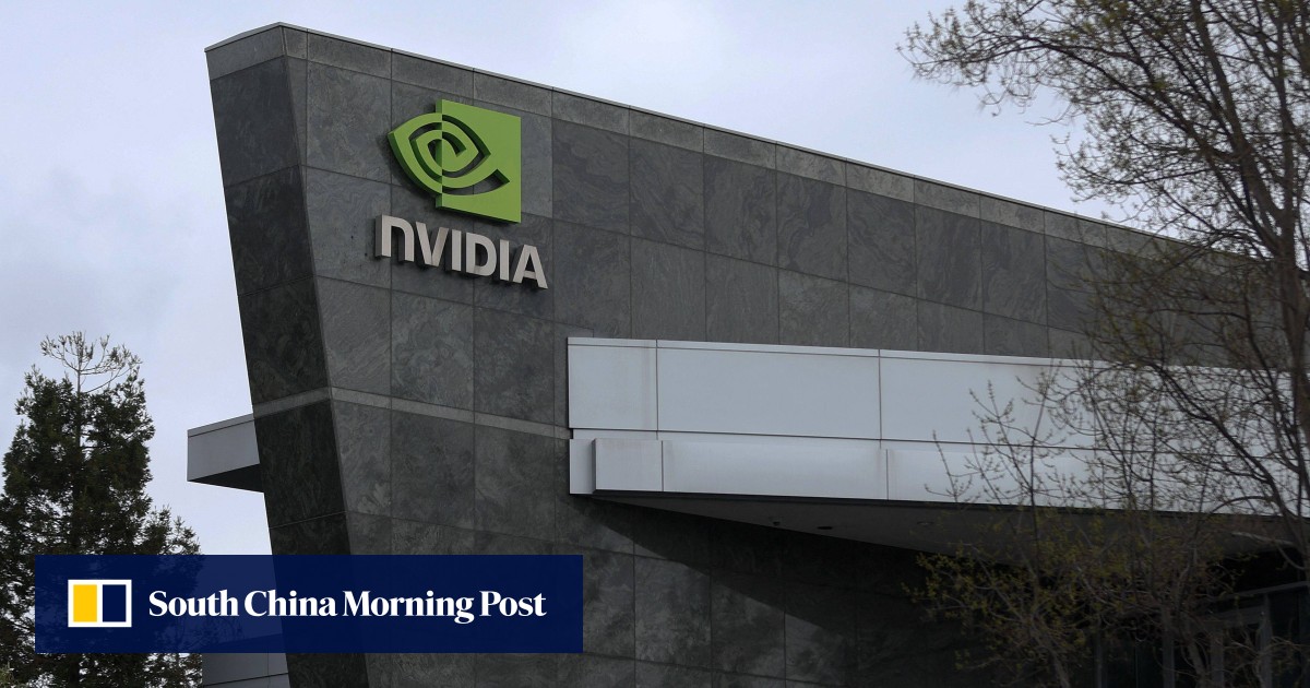 Nvidia’s stock market value on verge of overtaking Amazon