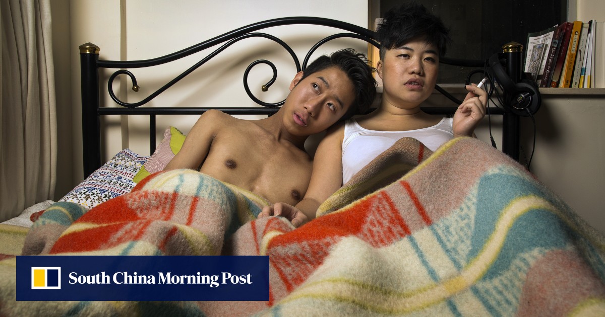 Photos of LGBTQ people in Hong Kong ‘playing it straight’ feature in awkward exhibition that challenges attitudes towards sexual minorities