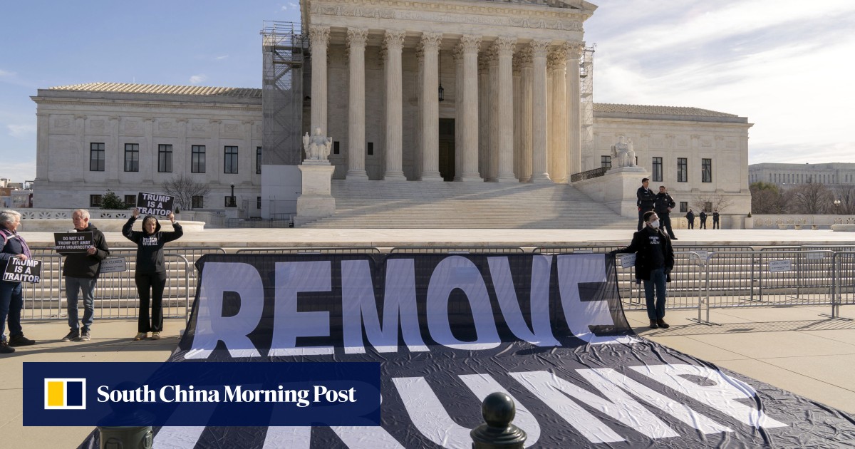 Supreme Court arguments begin in case seeking to kick Trump off ballot over Capitol attack