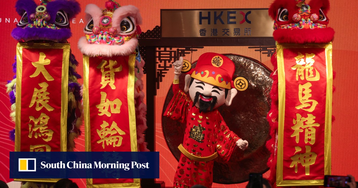 Year of the Dragon bodes well for Hong Kong’s ailing stocks as rate cuts, improving Chinese economy bring hope, officials say