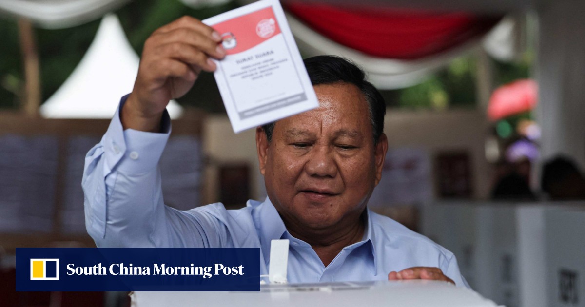 Indonesia election 2024: polls close in 3-way race Prabowo Subianto is favoured to win