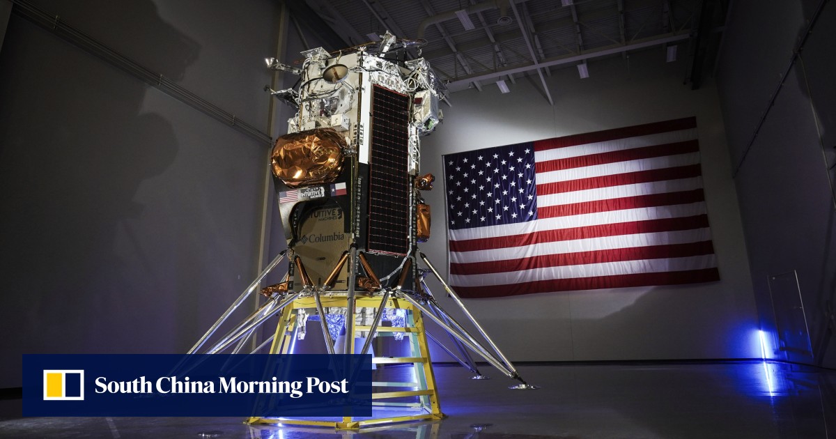 Private US moon lander launched half-century after last Apollo lunar mission