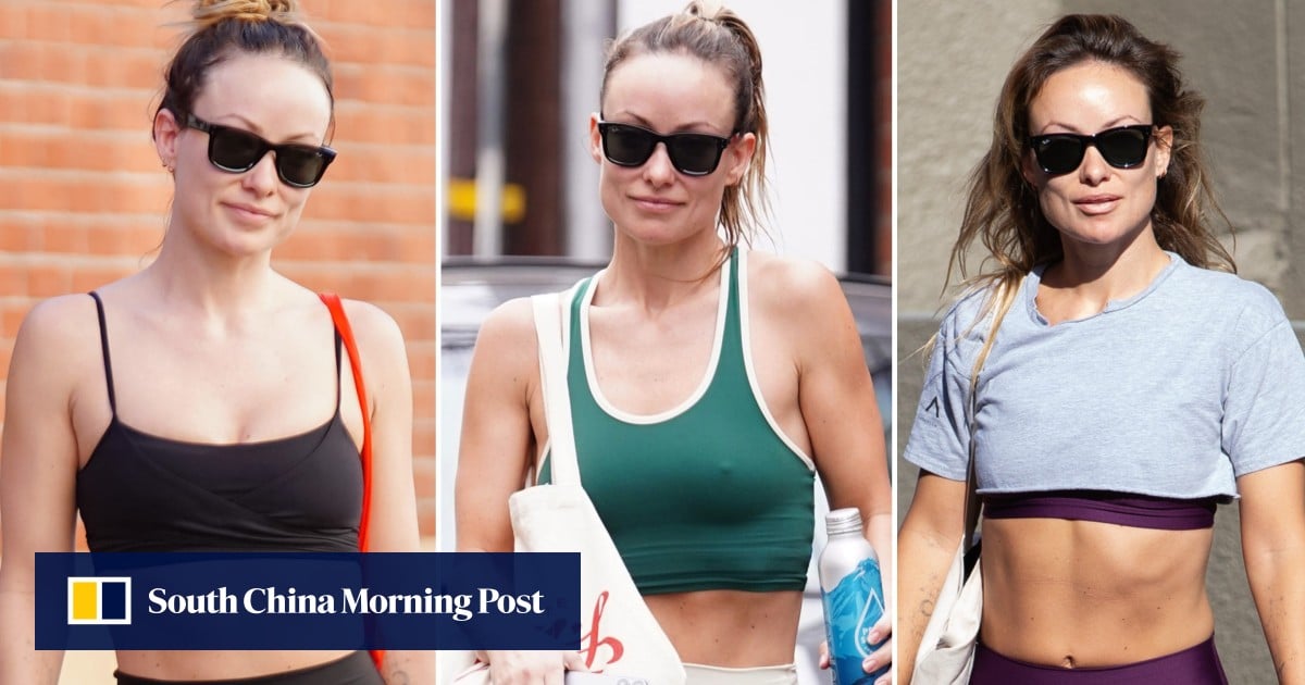 Olivia Wilde’s best athleisure moments: From Adidas Sambas to colorful co-ords of sports bras and striped leggings — and the Hollywood actress-filmmaker’s Stanley Cup broke the Internet.