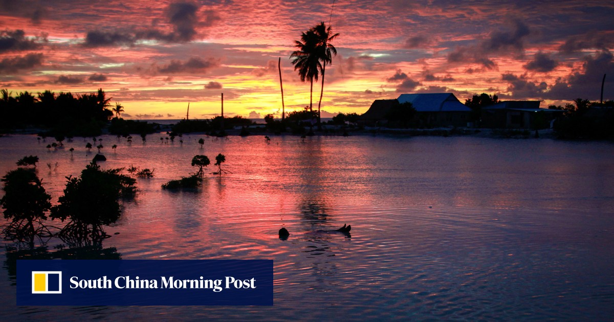 Chinese police work in Kiribati as Beijing expands Pacific security ties to counter US influence
