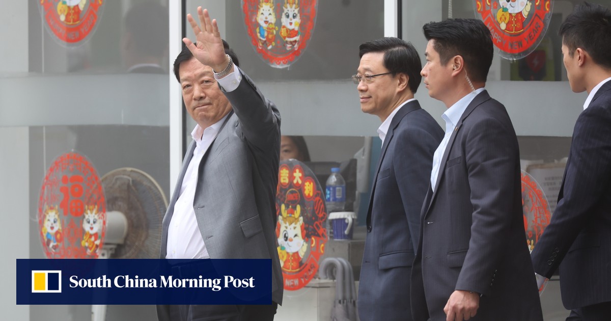 Xia Baolong, Beijing’s top official on Hong Kong affairs, will ‘meet leaders of foreign business chambers on Monday’