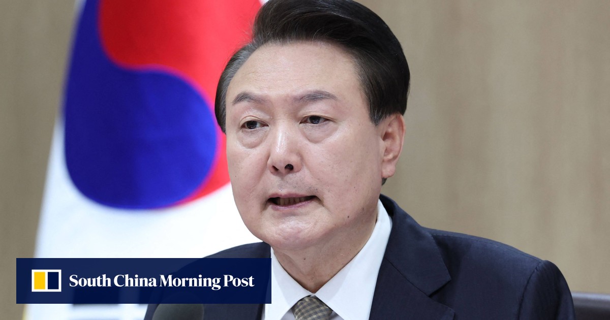 South Korea’s Yoon accused of using ‘fake news’ crackdown to gag dissent ahead of polls