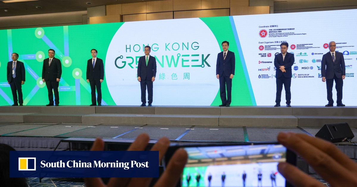 HK Green Week: Hong Kong primed to lead region in green technology development, Paul Chan says