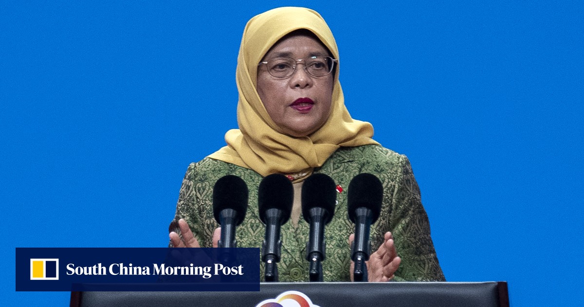 Singapore’s ex-president slams suffering in Israel-Gaza war as ‘degradation of soul’ amid debate over teaching about conflict