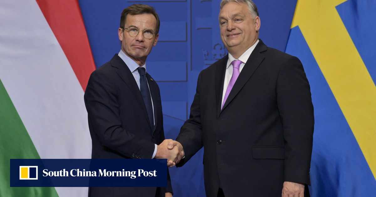 Sweden’s PM hails ‘historic day’ after last holdout Hungary ratifies Nato bid