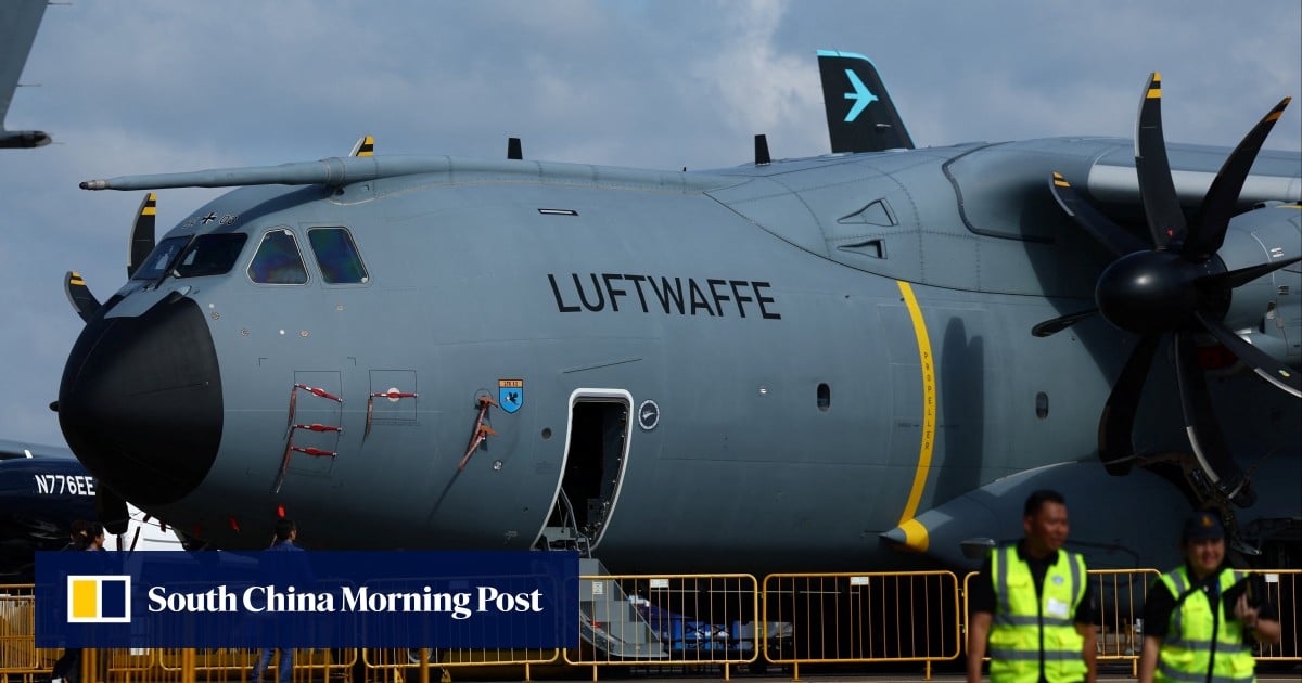 Singapore Airshow: Chinese tourists barred from viewing Airbus’ German air force plane due to ‘military restrictions’