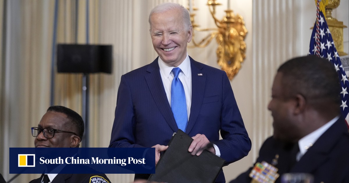 Joe Biden laughs off medical exam as US election looms: ‘They think I look too young’
