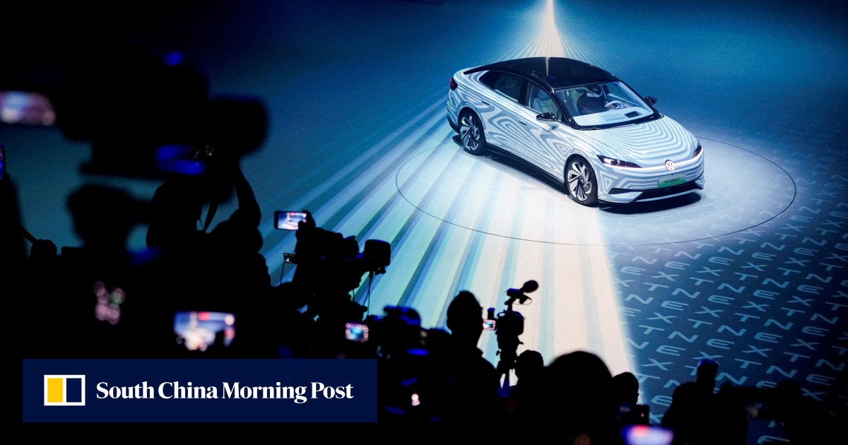 Volkswagen teams up with Xpeng to develop 2 electric cars as it hopes to regain lost ground in the world’s largest EV market