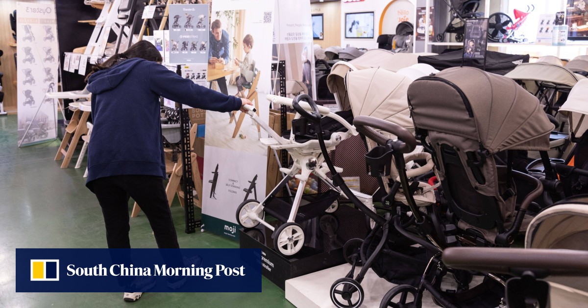 South Korea’s baby care sector sees ironic boom as families ‘show their love’ by splurging