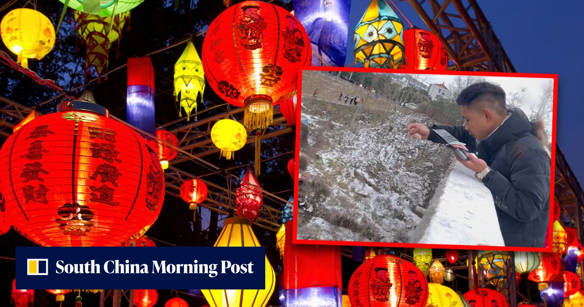 Bridge money tossing, luck-bringing China ritual makes annual Lantern ...