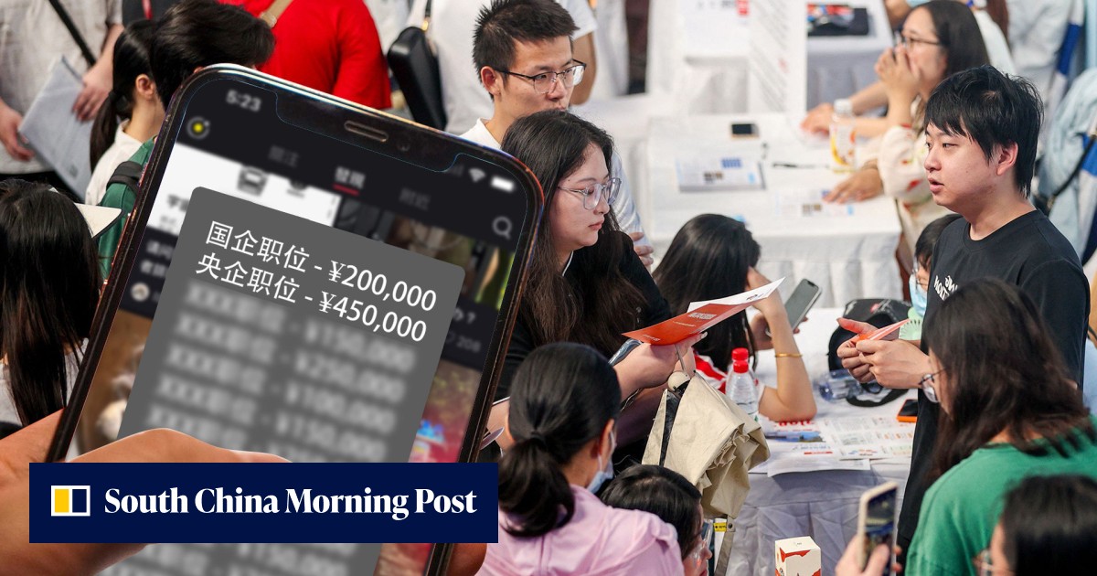 Buying jobs: hard-pressed China youth conned into paying US$28,000 or ...