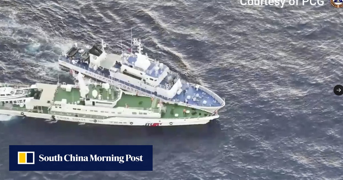 South China Sea: China and the Philippines blame each other for latest collision in disputed Second Thomas Shoal