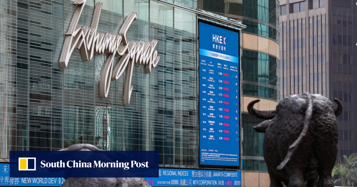 Hong Kong stocks retreat amid worries about economic growth as ‘two sessions’ meeting gets under way in Beijing