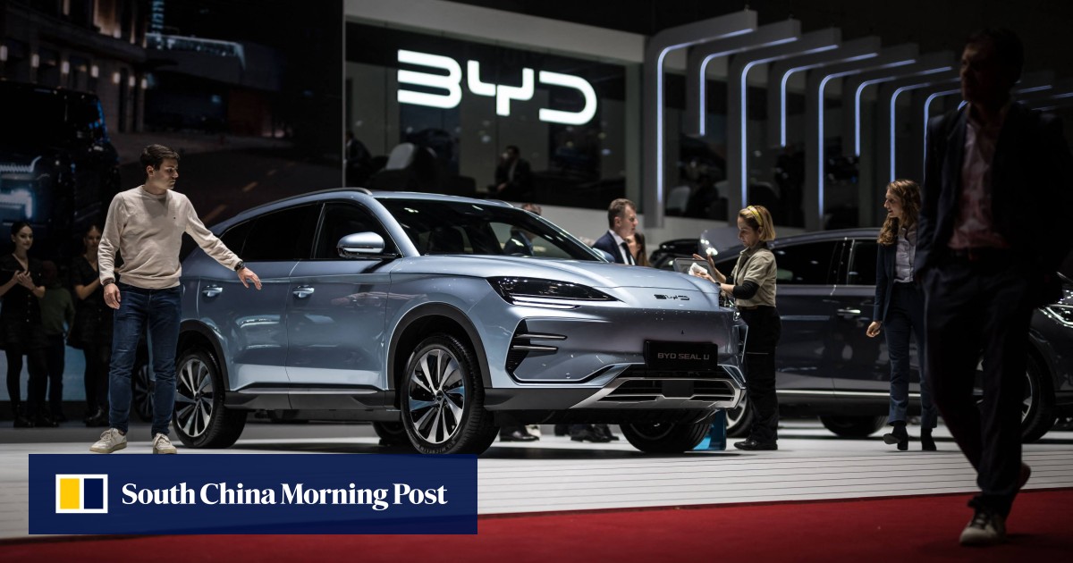 China’s BYD launches third EV model in India, starts work on Brazil plant as it revs up overseas expansion