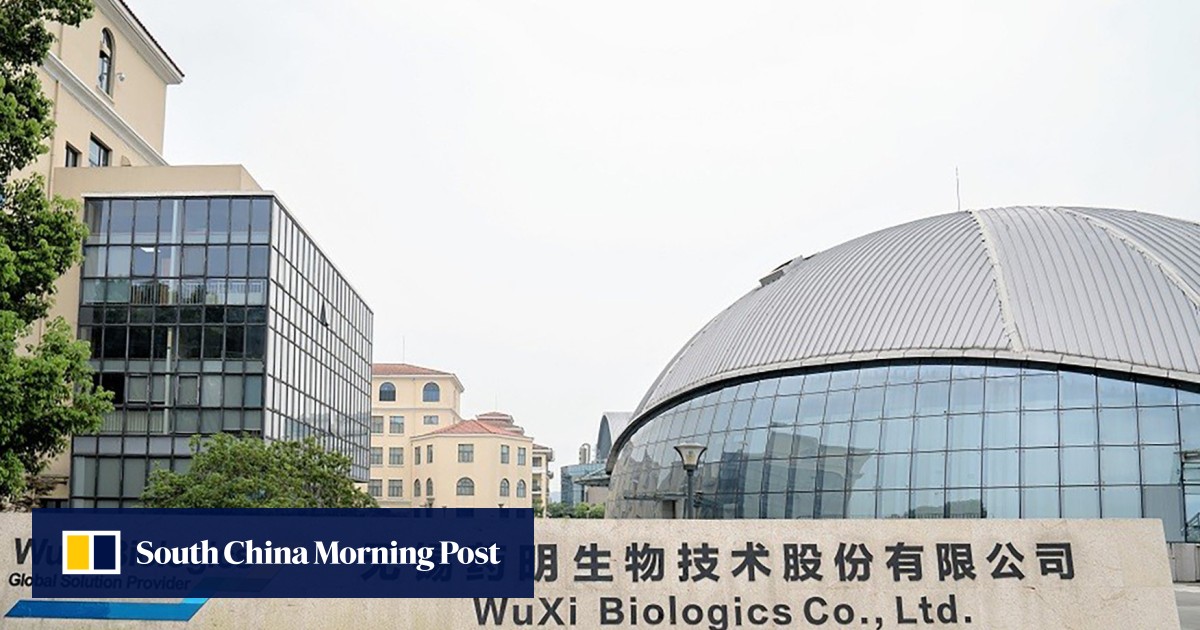 随着中国生物科技公司成为美国立法者的瞄准目标，香港股市受到地缘政治的拖累