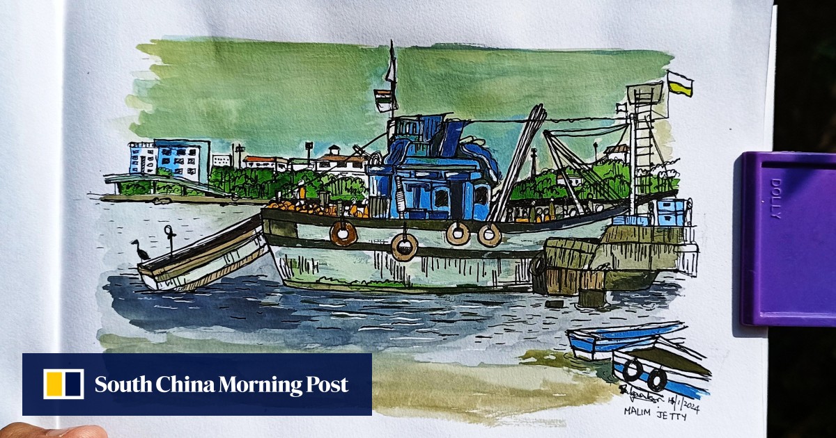 Urban sketchers showcase beauty and stories of India’s cities, 1 drawing at a time