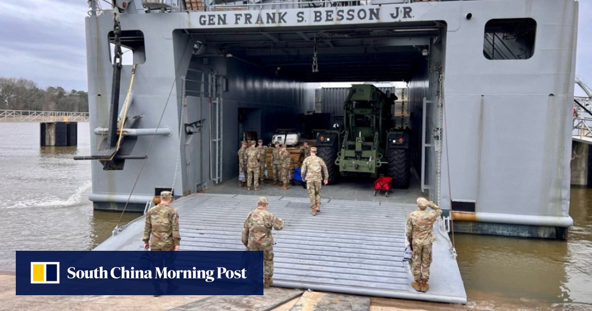 US dispatches aid ship to Gaza as Biden says Netanyahu ‘hurting more than helping’ Israel