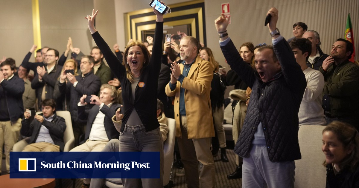Centre-right set to win Portugal’s election, far-right soars