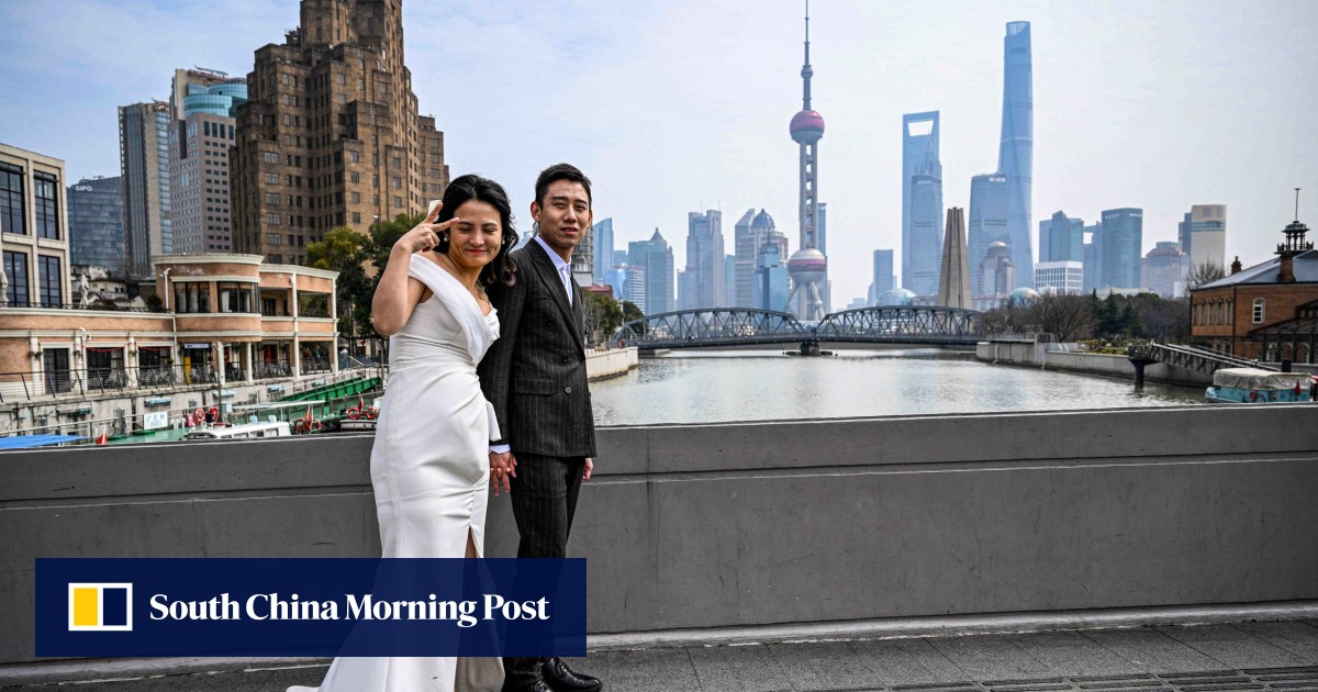 In 2023, China sees halt in 9-year decline in new marriages, as divorces continue to rise