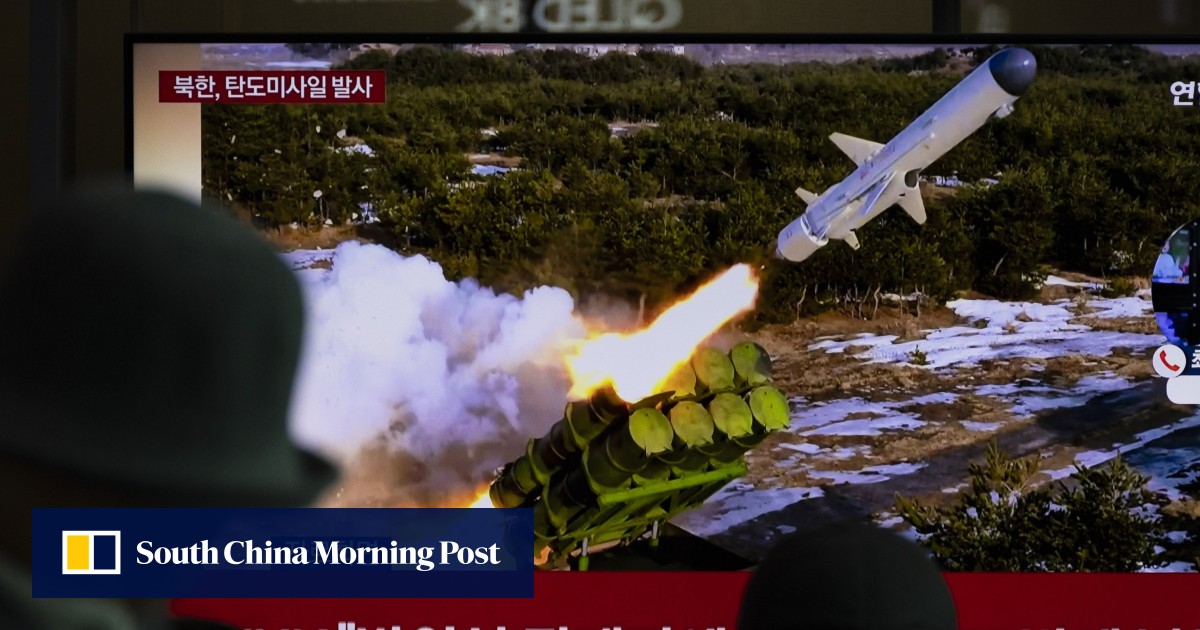 North Korea fires off ballistic missiles as top US official Blinken visits Seoul