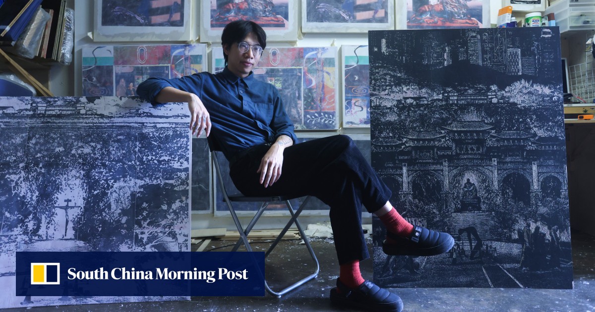 ‘Some days I spend 10 hours carving’: printmaking artists in Hong Kong under the spotlight in special fundraising exhibition