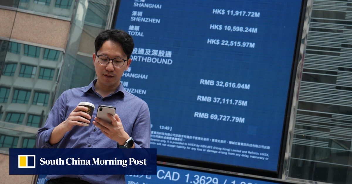 Hong Kong stocks post early gains after upbeat corporate earnings but caution prevails as investors eye monetary policy