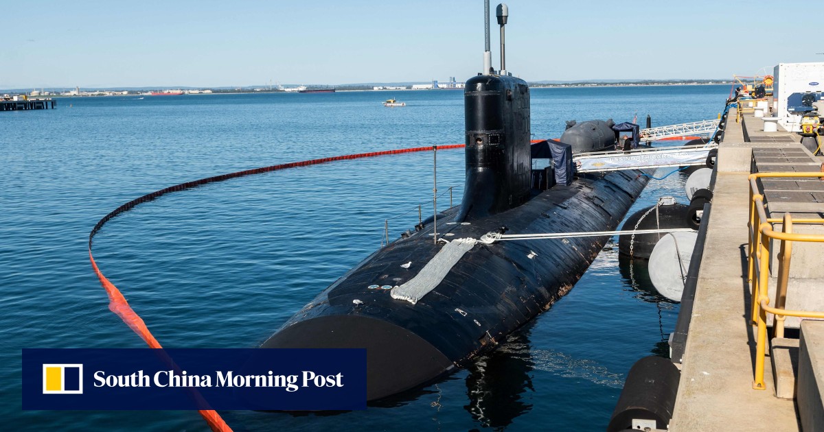 Australia insists Aukus nuclear-powered submarines ‘going to happen’ despite fears about costs, potential Trump return