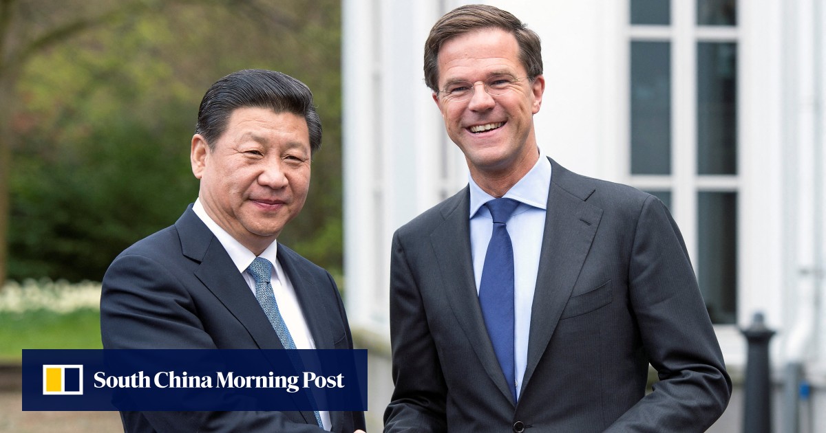 Xi Jinping to meet visiting Dutch PM, trade minister as hi-tech tensions surge