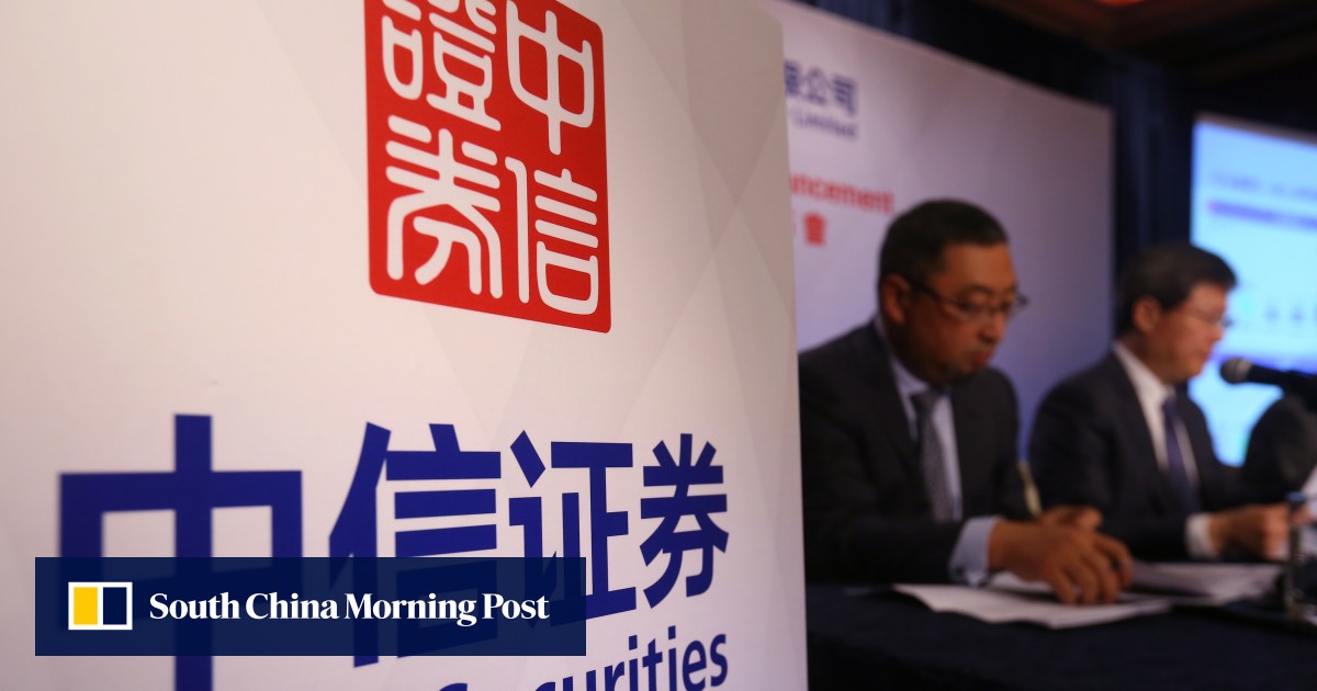 Citic Securities slides after Shenzhen exchange investigates China’s biggest brokerage over IPO sponsor role