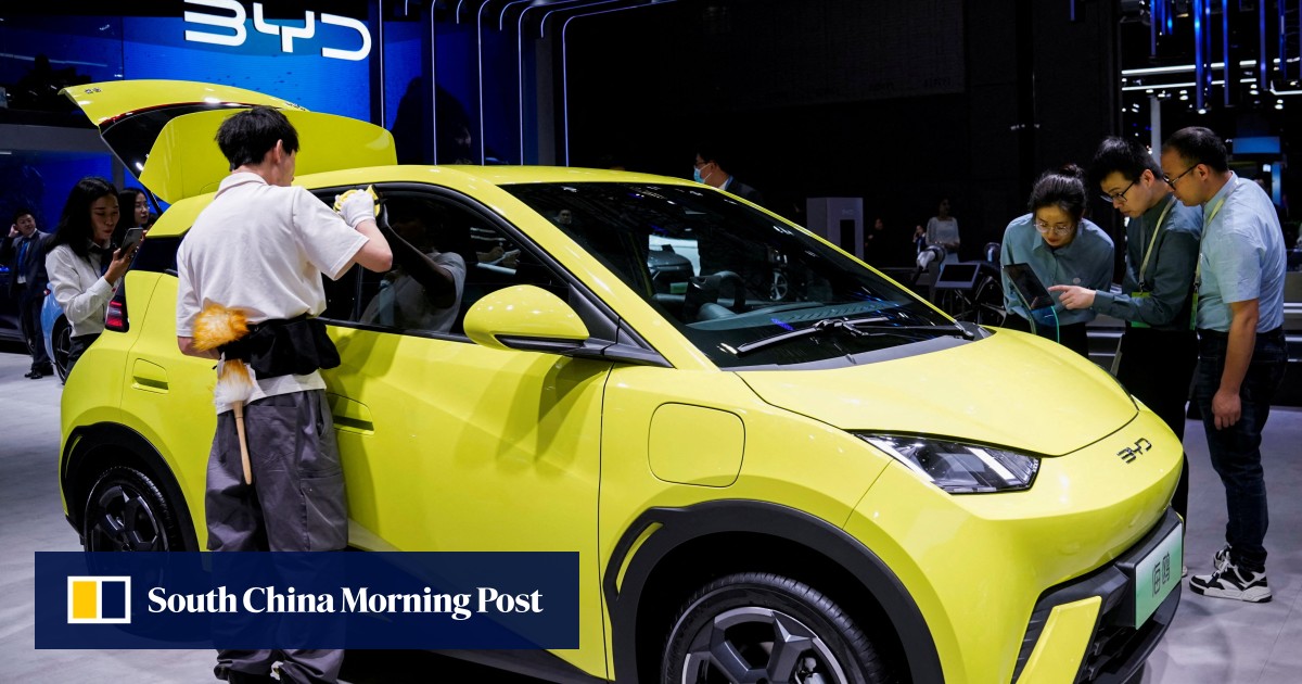 China EV war: BYD takes on laggards Toyota, VW with steep price cuts