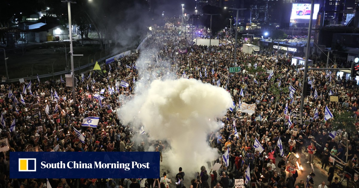Pressure mounts on Israel’s Netanyahu as Gaza hostage protests widen: ‘bring them home now’
