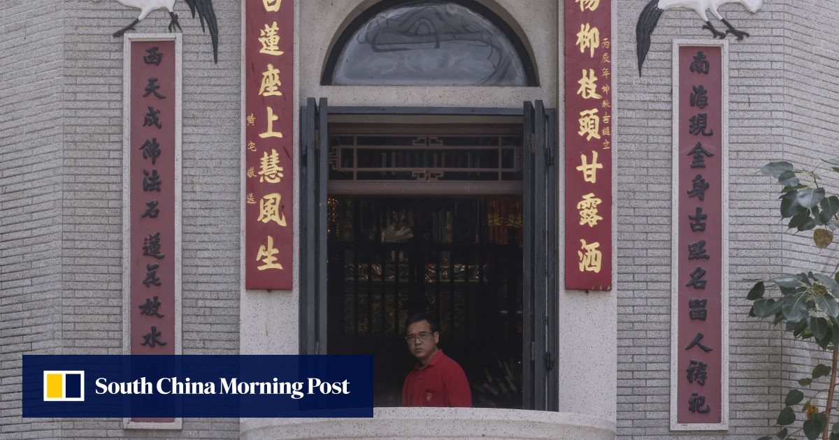 Hong Kong’s ‘lotus rock’ temple in Tai Hang, Lin Fa Kung, where villagers worship Goddess of Mercy Kwun Yum