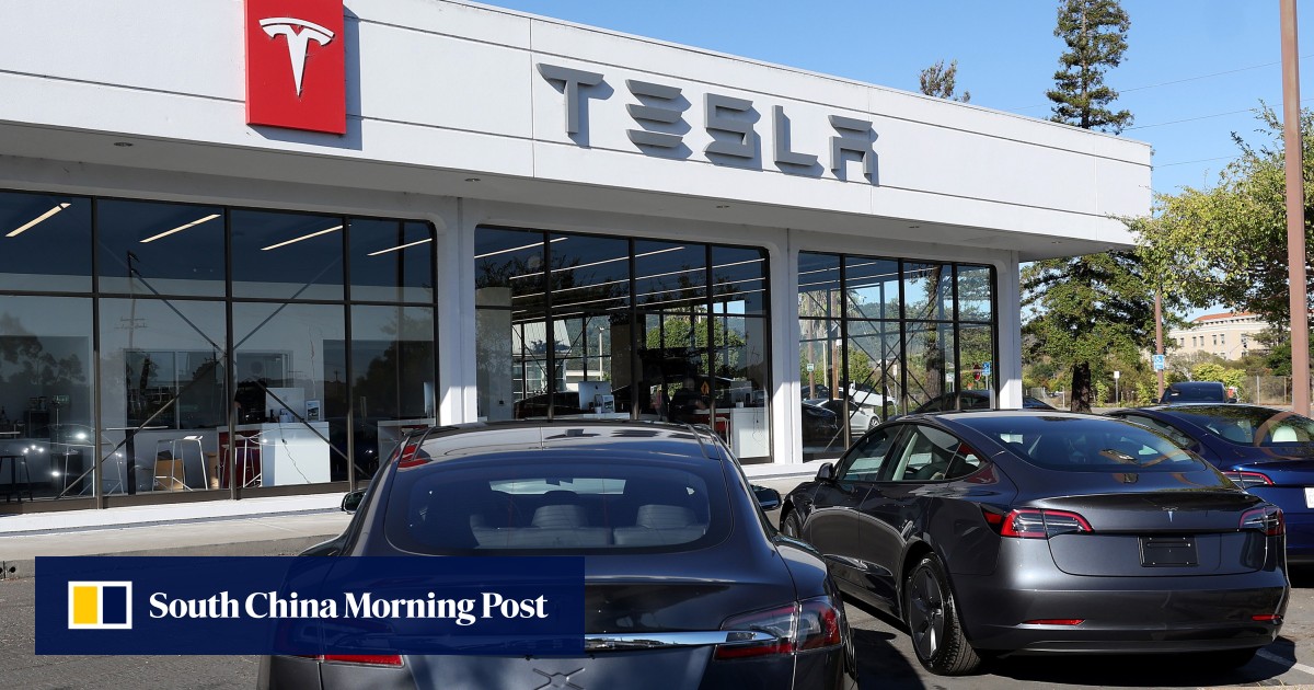 Tesla knocks BYD off its perch as world’s largest pure EV makers struggle to win new customers in China’s shrinking market