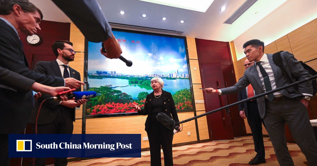 Il segretario al Tesoro Yellen ha affermato che i nuovi colloqui USA-Cina per affrontare la capacità in eccesso dopo un secondo giorno di incontri con il vice premier Hu