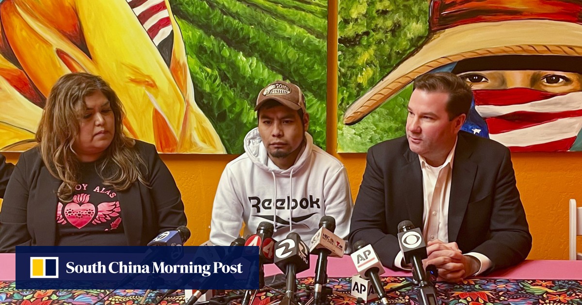 California shooting survivor sues farm for failing to keep him safe