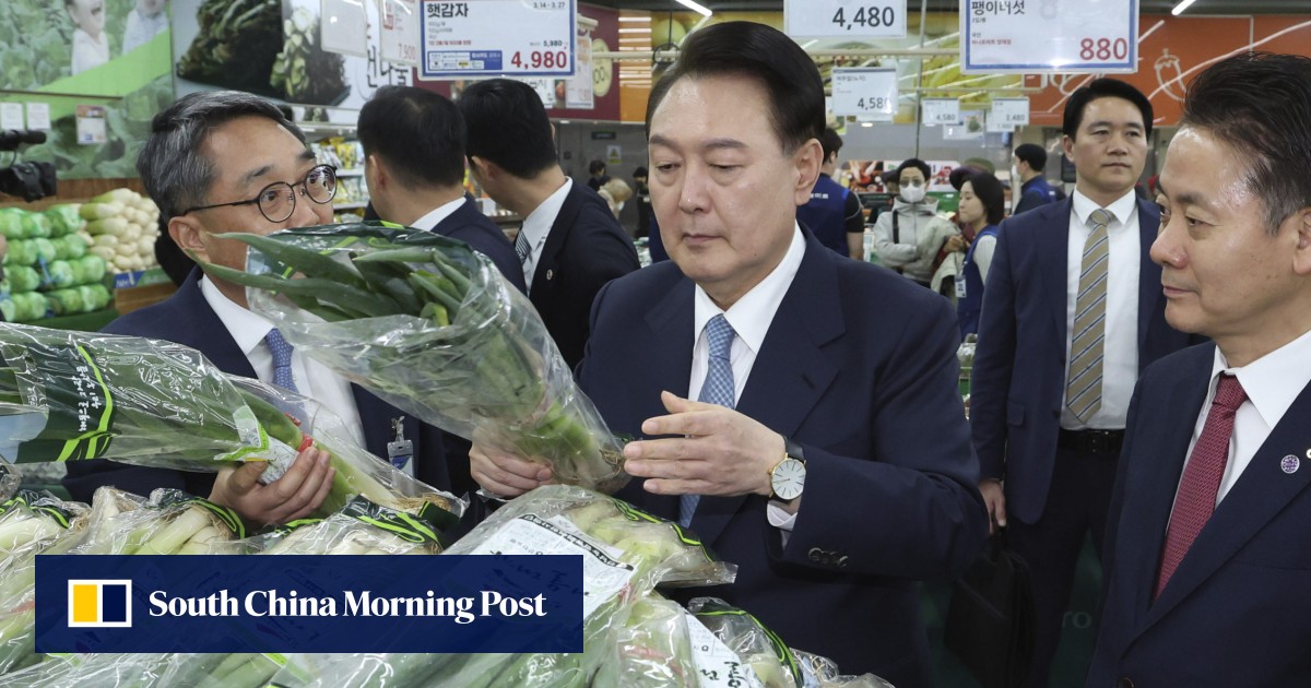 South Korea bans protest onions at polling stations after Yoon’s ‘reasonable price’ gaffe