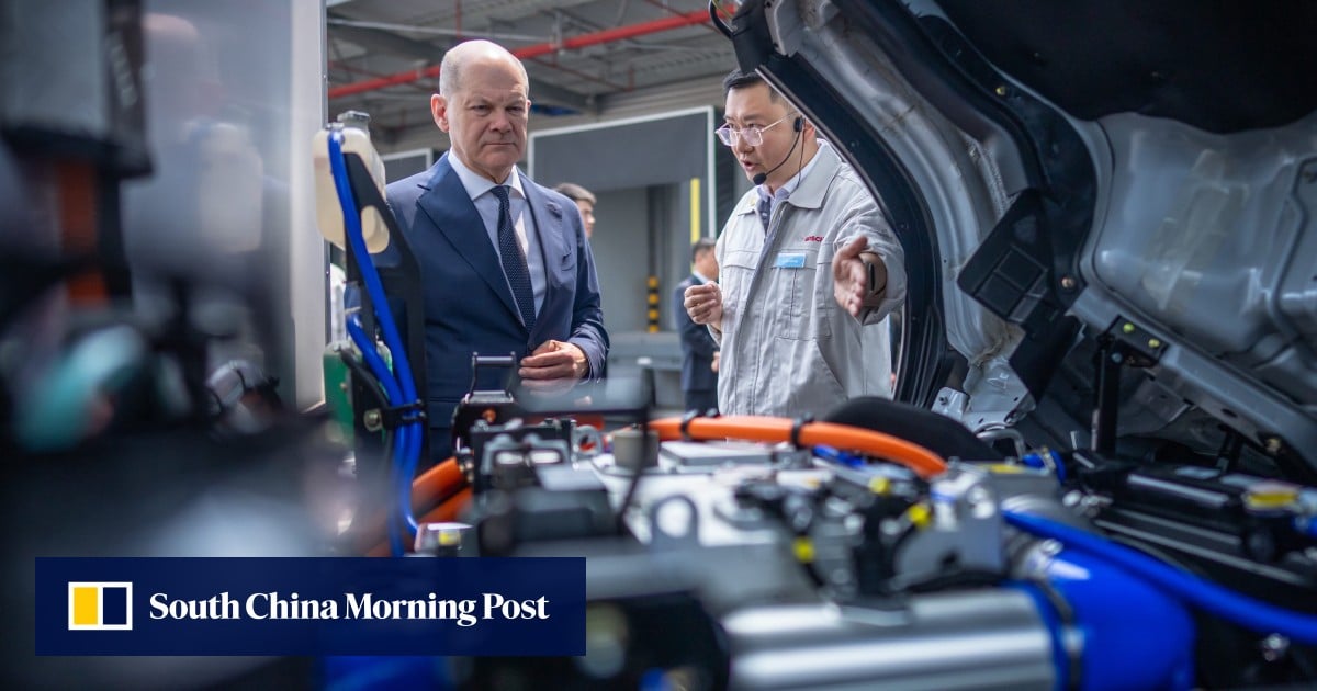 Bundeskanzler Olaf Scholes eröffnet seinen China-Besuch vor dem Hintergrund wachsender europäischer Besorgnis über unlauteren Wettbewerb