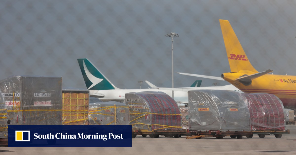 Hong Kong airport keeps top spot as world’s busiest for cargo volumes but still lags pre-pandemic levels