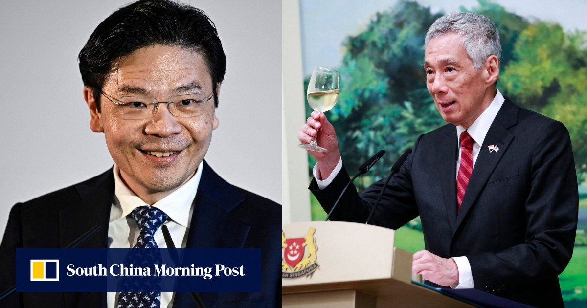 Singapore’s Lee Hsien Loong will hand over power to deputy Lawrence Wong on May 15
