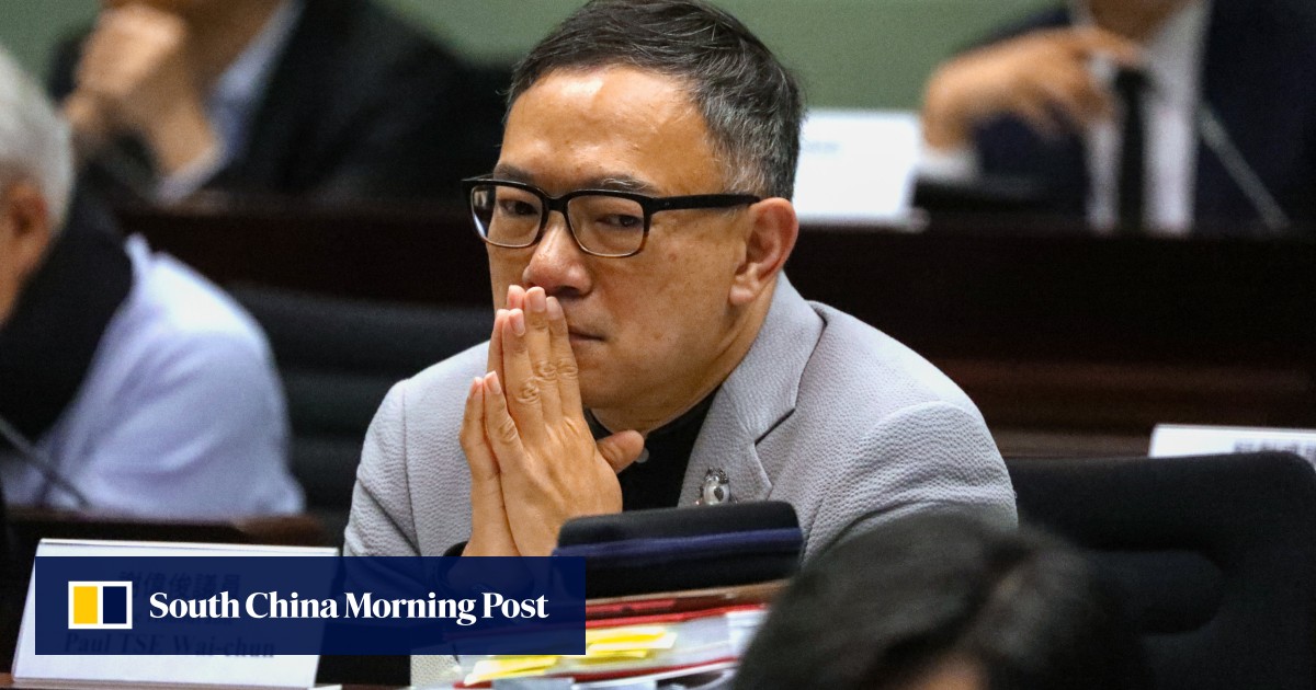 Hong Kong lawmaker Paul Tse clarifies on Facebook: Criticisms aimed at improving government policies, not inciting hatred